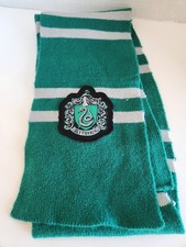 Wizarding World Harry Potter Slytherin Scarf Green With Stripes Acrylic 7"x58"