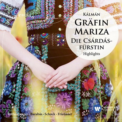 ANNELIESE SCHOCK - GRÄFIN MARIZA & DIE CSÁRDÁSFÜRSTIN (HL)  CD NEU KÁLMÁN