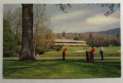 Greenbrier White Sulphur Springs, WV 18-Hole Golf  Course Postcard (G1)