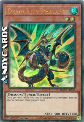 DRAGUNITY PHALANX (Dracheneinheit Phalange)   Ultra R DTT   FAC1 EN153   1Ed   YUGIOH!