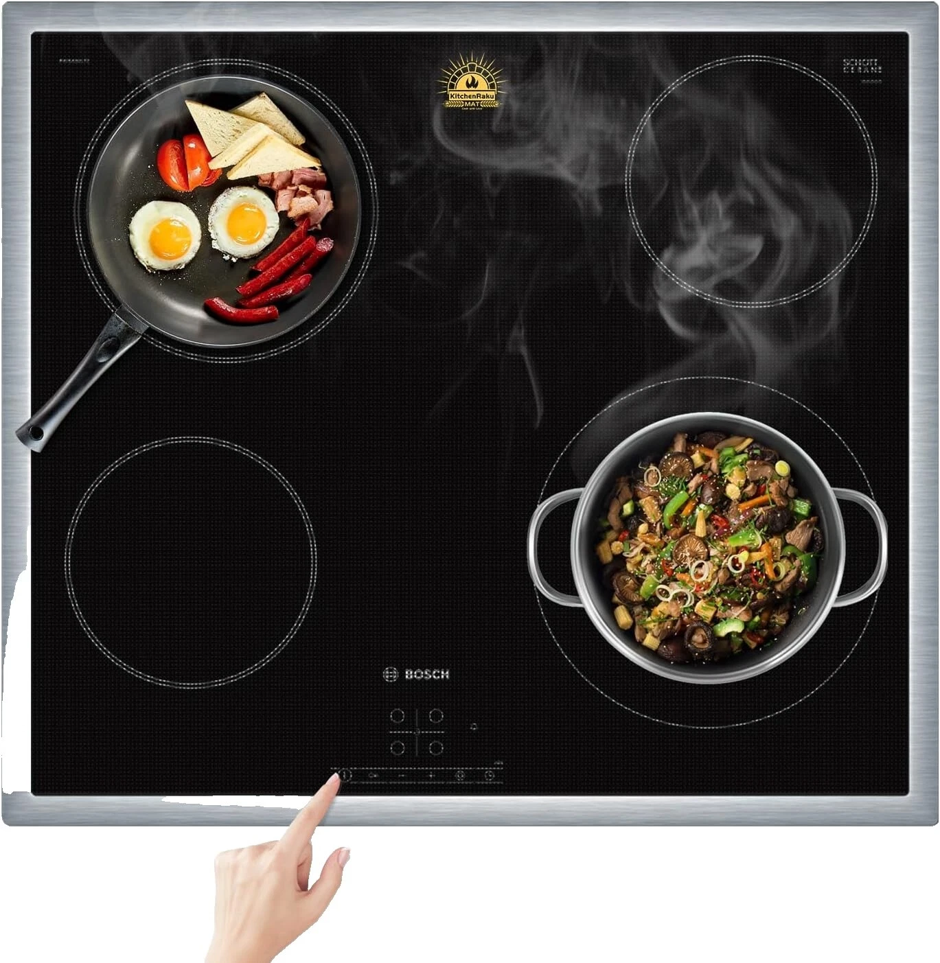 Black Induction Cooktops
