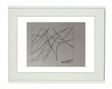 The Japanese Painter Hajime Kato (1925-2000) Original Abstraction 1960/70 (27)