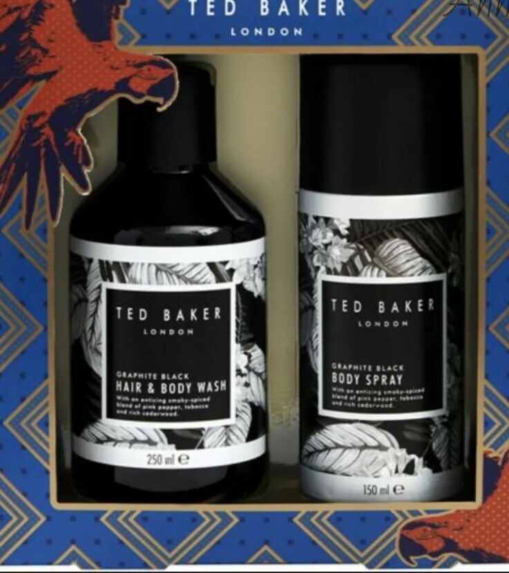 ted baker mens body spray gift set