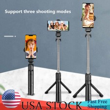 Adjustable Tripod Desktop Stand Desk Holder Selfie Stick Mount For Cell Phone
