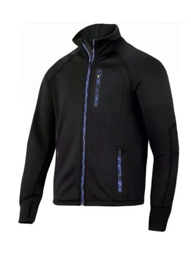 8001 snickers flexiwork stretch fleece Jacket Black Size XXXL - Foto 1 di 10