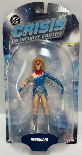 DC Direct Crisis On Infinite Earths Series 1 Harbinger 6" Figure MINT VHTF - Picture 2 of 22