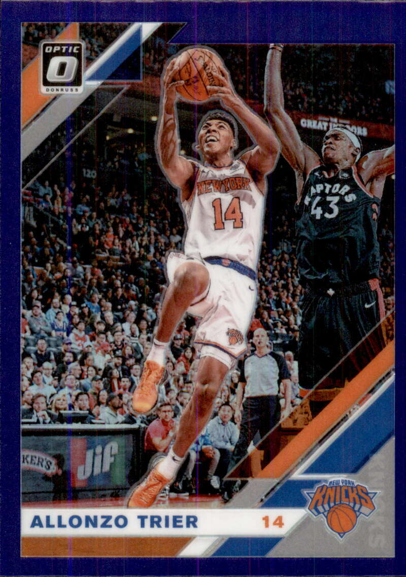 Nbaカード ALLONZO TRIER 2019-20 Donruss Optic Purple #93 Knicks ID:15415 | eBay