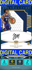DIGITAL Tyrese Maxey Rookie RPA /100 2020-21 PANINI NBA DUNK APP 76ers RC