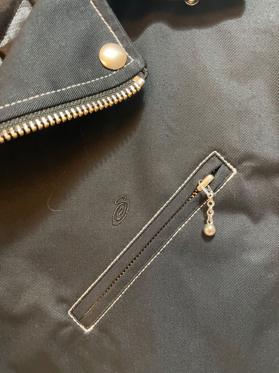 Stüssy Twill Moto Zip Jacket | eBay Stüssy Twill Moto Zip Jacket | eBay