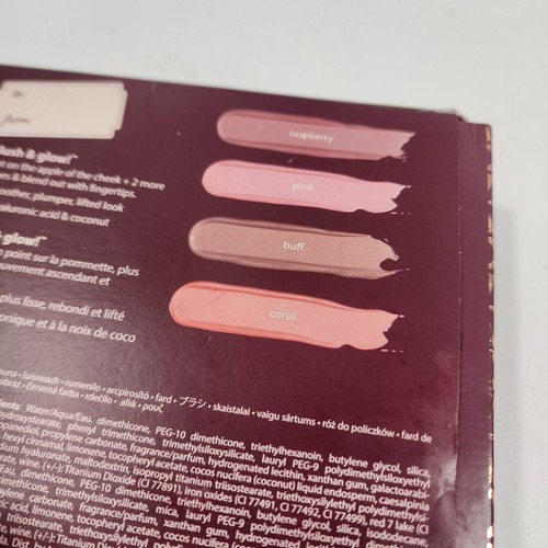 tarte Gift Wrapped Glow Maneater Cheek Plump 4-Pc Set 0.1 oz x4 - Picture 7 of 9