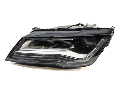 アウディA7 ヘッドライト 2012 2013 2014 2015 Audi A7 Headlight LH Driver Left LED OEM 4g8