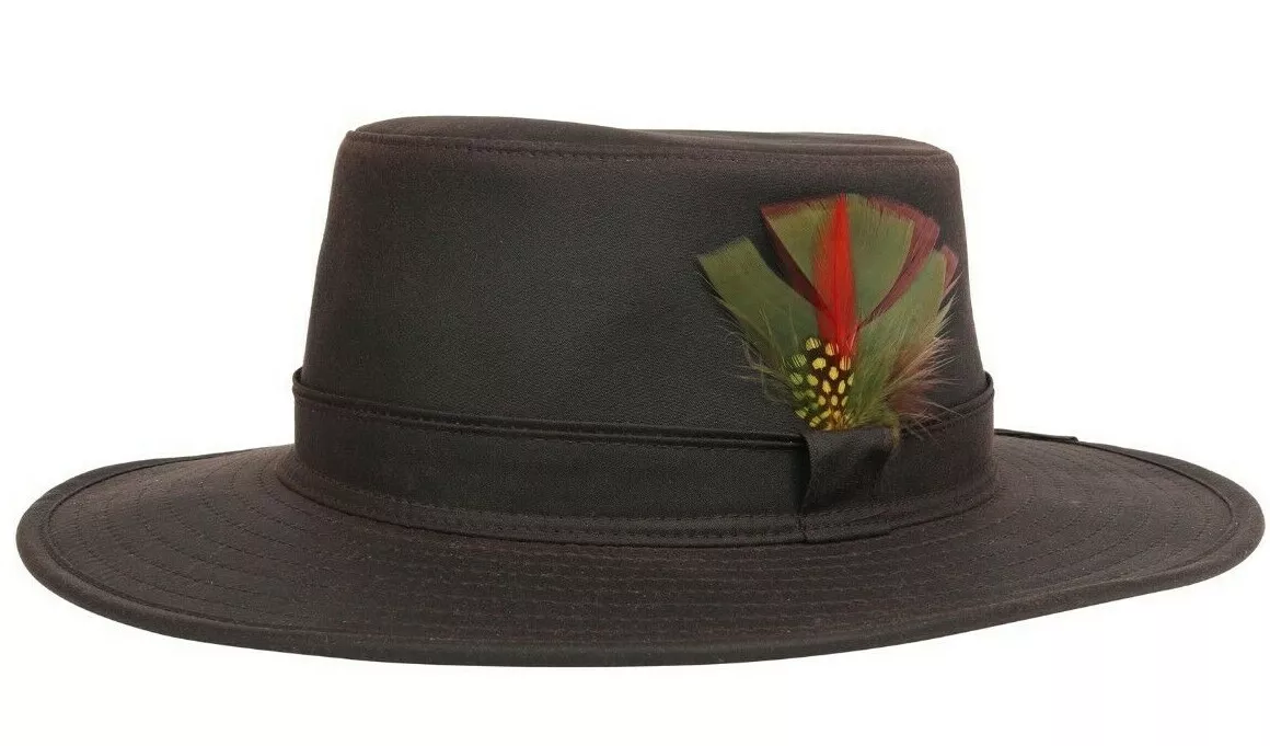 Mens waterproof cheap wax hats