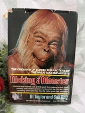 Vintage Making a Monster 1980 HC w/DJ – Blasco Estate – Hollywood Makeup History