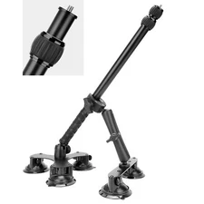 360 Camera Suction Cup Car Mount Kit Insta360 X3 X4 GoPro Max Hero Heavy Duty