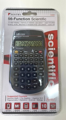 Scientific Calculator By Sentry 56 Function CA656 New Sealed Package