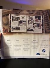 New Creative Memories 12x12 White Scrapbook Pages, Protectors Shades Of Brown