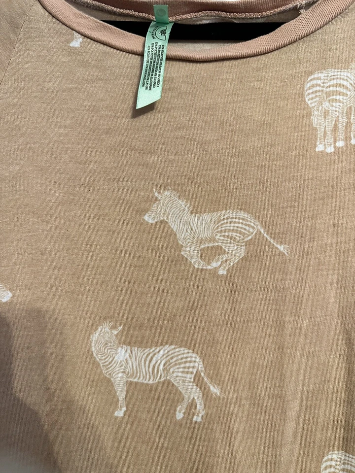 Pullover Honeydew Intimates Zebra Suave, Informal, Talla XL Foto 2 de 4