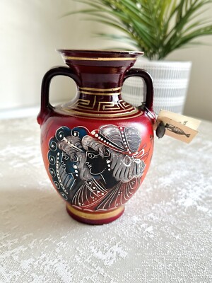 Vintage Museum genaue Kopie handgefertigte griechische Vase / Urne