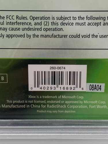 NOS Radio Shack XBOX Game Switch - Picture 4 of 7
