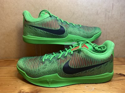 Sz 15 Menâs Nike Kobe Mamba Rage Grinch Kobe Green Red Christmas 908972 300 NWOB | eBay