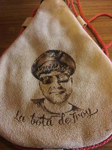 Bota de vino personalizada - pirograbado con foto - Imagen 4 de 8