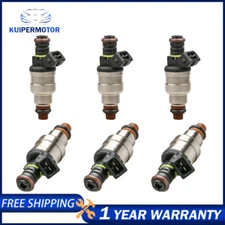 6pcs 14 lb/hr Fuel injectors For Ford 2.3 2.9 3.0 3.8 4.9 5.0 w/O-Rings F47E-A2E