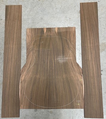 Malaysian Blackwood 000 Acoustic guitar  back and side Set, great color 12122-1