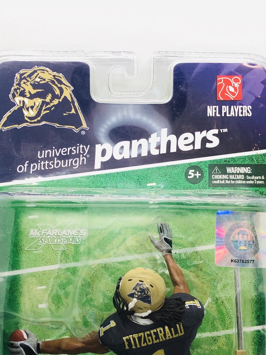 Larry Fitzgerald Pitt Panthers McFarlane Figure NCAA SERIES Larry Fitzgerald Pitt Panthers McFarlane Figure NCAA SERIES