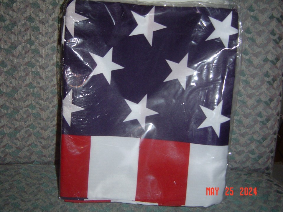 Polyester U S Flag 3 Ft By 5 Ft With 2 Metal Grommets EBay polyester-u-s-flag-3-ft-by-5-ft-with-2-metal-grommets-ebay