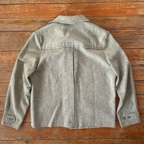 Vintage 1950s White Stag Gray Wool Shirt/Jacket Size Medium Women’s - Picture 9 of 9