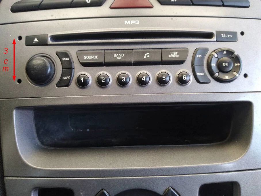 Clés d extraction pour autoradios Peugeot Renault Citroen Ford Opel Fiat Smart - Photo 2/2