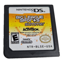 Big League Sports Summer Nintendo DS Authentic Cartridge Tested Working