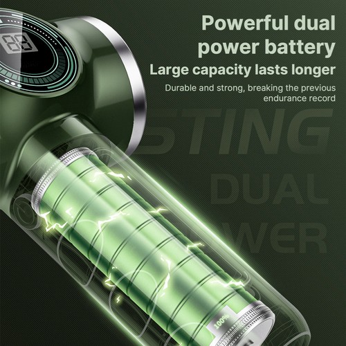 Portable Vacuum Cleaner For Home Car With Flat And Brush Nozzle Battery ELZM - Picture 6 of 13