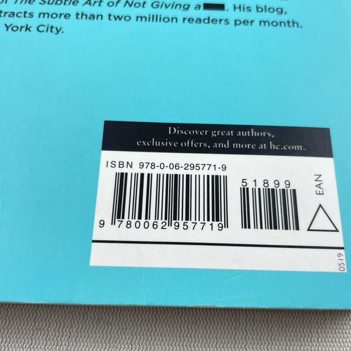Everything Is -: A Book About Hope by Mark Manson Paperback 9780062957719 - Picture 7 of 13