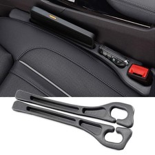 Car Seat Gap Filler Organizer Universal Fit Car SUV Truck Console Side Plug S...
