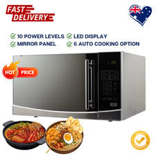 34L High-Power Microwave Oven 1500W 10 Adjustable LED Home Gift Birthday