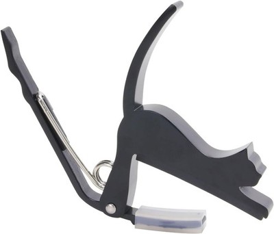 Kikutani Guitar Capo Cat Capo Get a helping hand from a cat For electric and