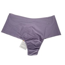 Hanky Panky Women's Hi-Rise Thong Panties Purple Size L Seamless