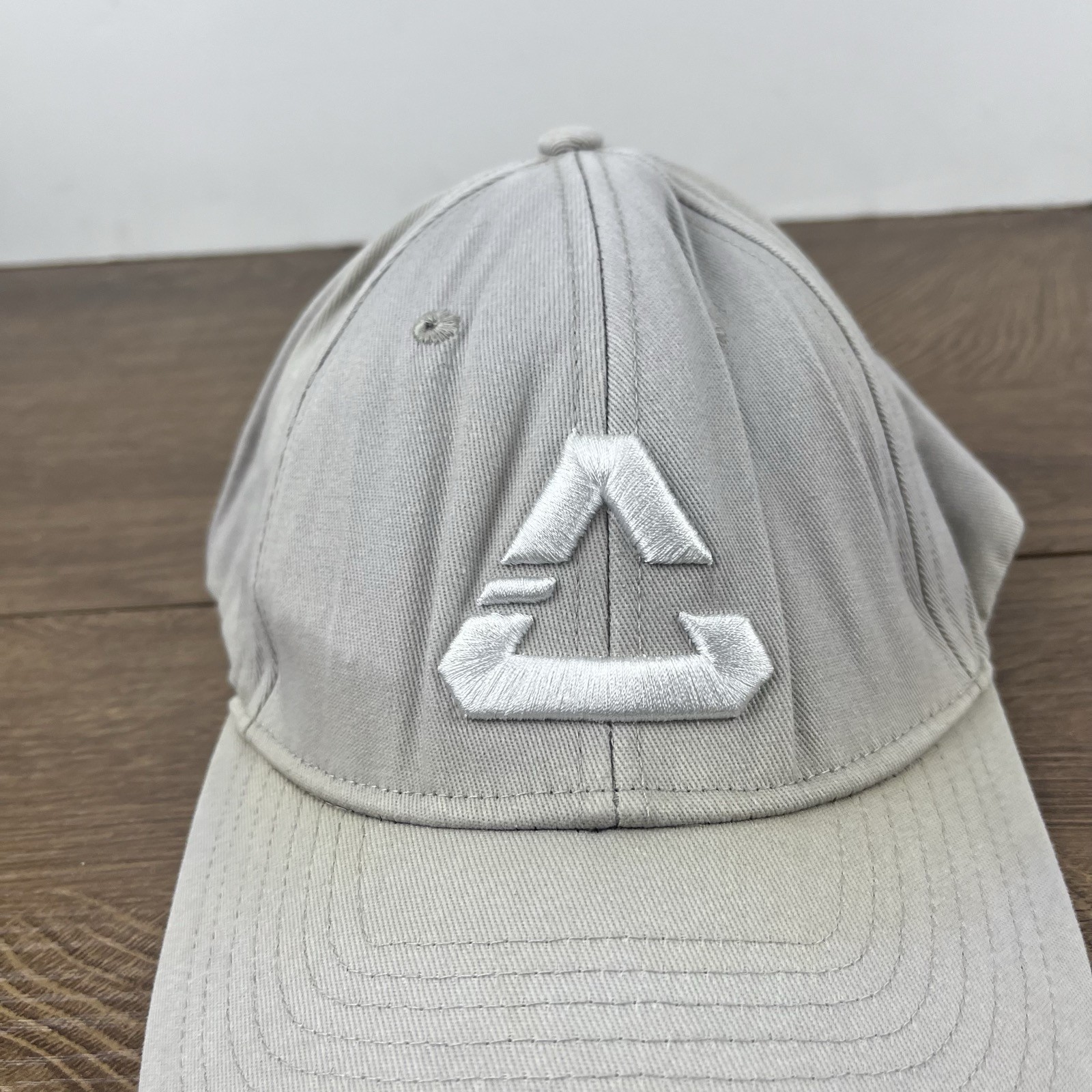 Triangle Snapback Hat Gray Cap Adjustable Hat Gra… - image 7