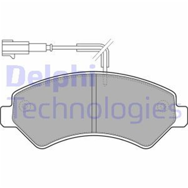 Delphi BremsbelÄGe Satz Vorderachse FüR CitroËN Jumper Fiat Ducato Peugeot Boxer-image