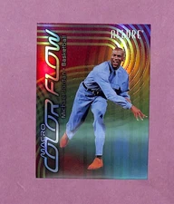 2025 UD Allure Michael Jordan Macro Color Flow Refractor NBA LEGEND BULLS #CF7-1