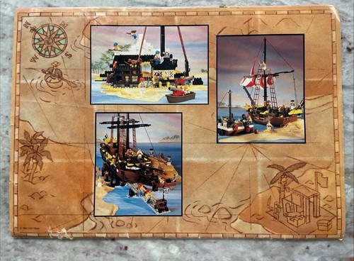 1989 LEGO Black Seas Barracuda 6285 - ORIGINAL INSTRUCTION BOOK ONLY! 31 Pages - Picture 2 of 9