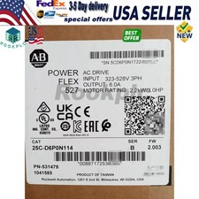 Allen Bradley 25C-D6P0N114 Brand DHL Express shipping US Free Tax