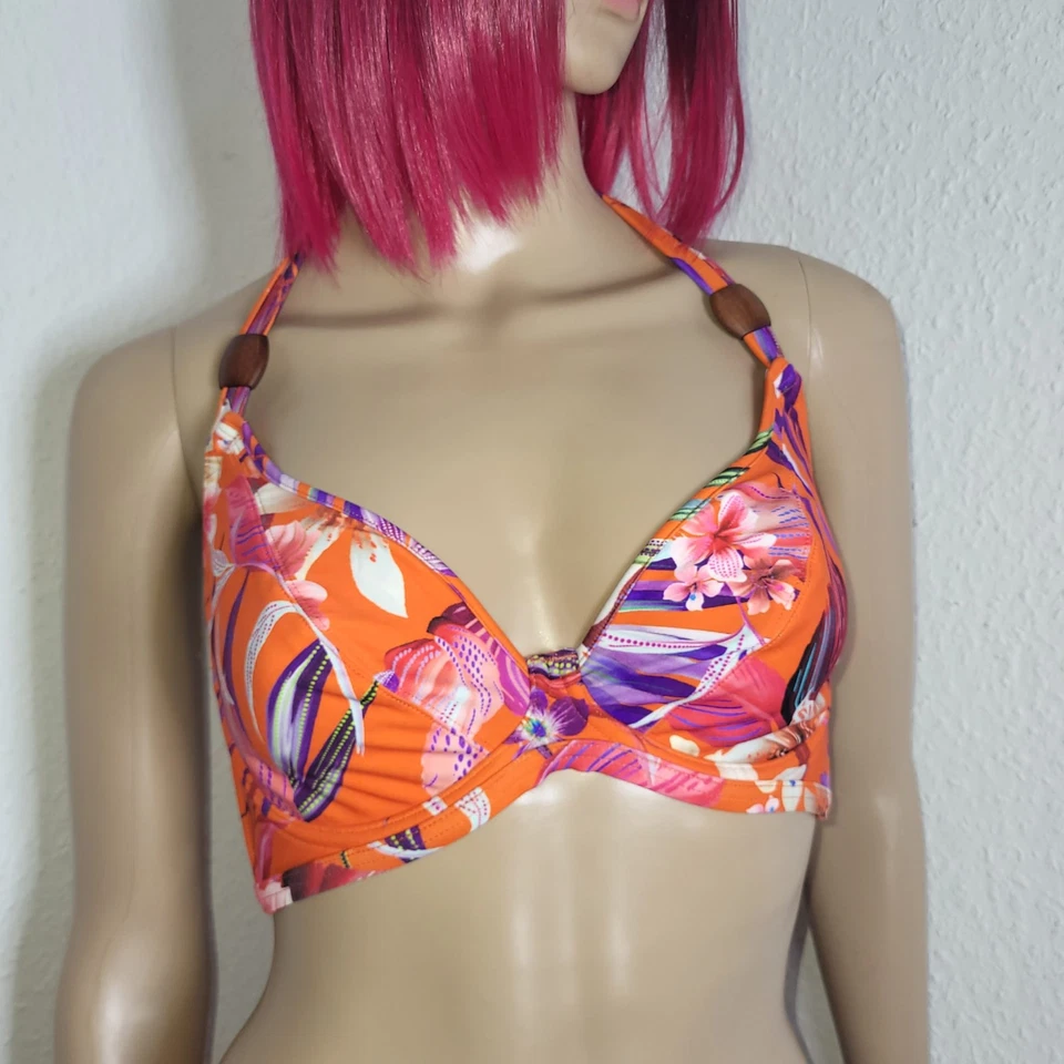 Luxus Bikini Set, Cyell Honolulu, 610103-3035 + 3030, 36/38, Cup E, damen neu 75 - Bild 3 von 4