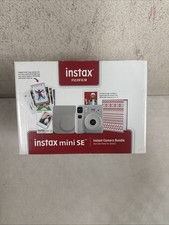 Fujifilm Instax Mini SE Instant 5MP Camera Bundle Gray