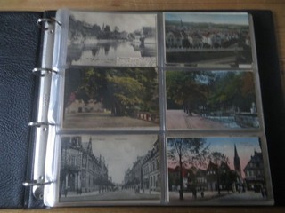 Postales Detmold colección herencia de 140 inter. postal antigua en carpeta