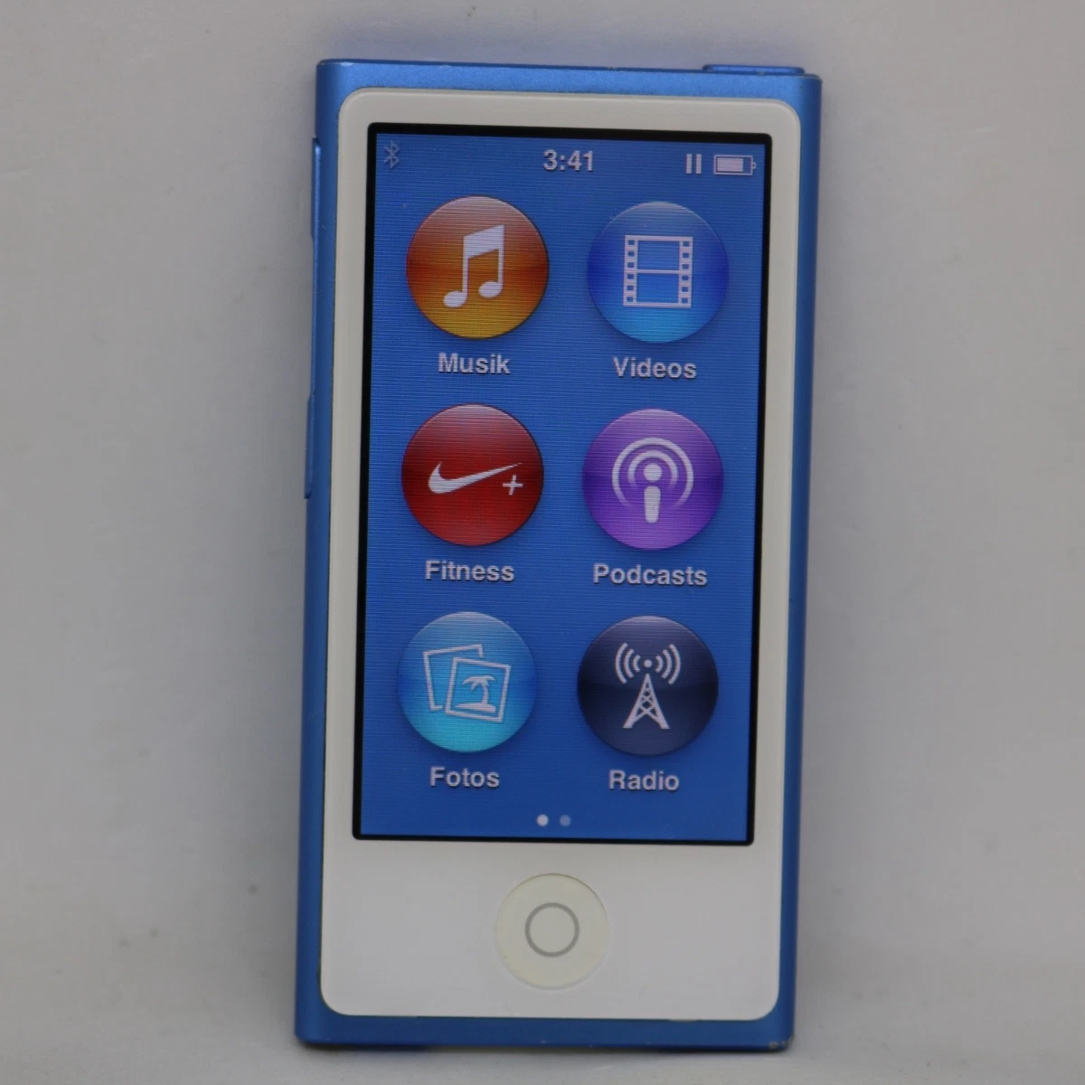 Apple iPod nano 7. Generation Blau (16GB) MP3 Player / Bluetooth / Händler