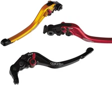 CRG RC2 Shorty Length Brake Lever - Red Motorcycle Street Bike 2AN-571-H-R