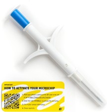 Microchip for Dogs - 1-Pack - Free Lifetime Registration - Universally Scannable