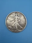 1990 WALKING LIBERTY AMERICAN EAGLE .999 FINE SILVER DOLLAR COIN 1oz. $1 USA